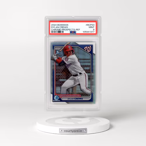 2024 Bowman Chrome Prospects #BCP23 Dylan Crews - Refractor (PSA 9 MINT)