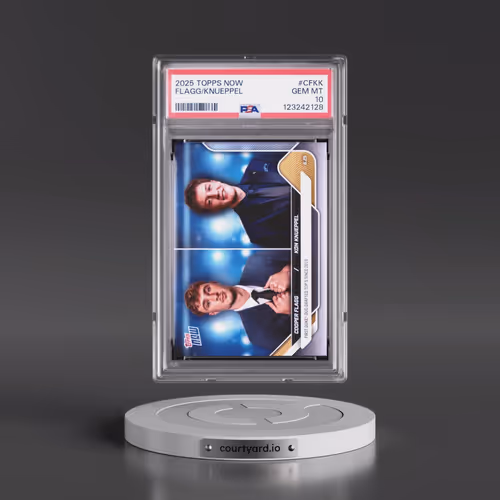 2025 Topps Now #CFKK Cooper Flagg/Kon Knueppel (PSA 10 GEM MINT)
