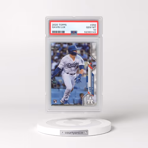 2020 Topps #292 Gavin Lux (PSA 10 GEM MINT)