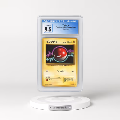 1996 Base Set #100 Voltorb (CGC 10 GEM MINT)