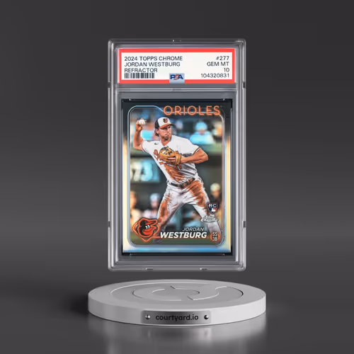 2024 Topps Chrome #277 Jordan Westburg - Refractor (PSA 10 GEM MINT)