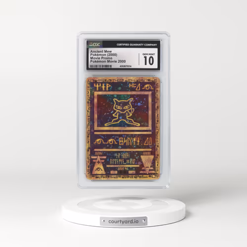 2000 Pokemon Movie Promo Ancient Mew - Full Art Holo (CGC 10 GEM MINT)