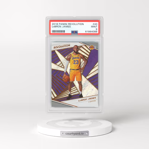 2018 Panini Revolution #40 LeBron James (PSA 9 MINT)