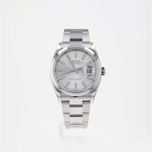 Rolex Silver Oyster 36mm
