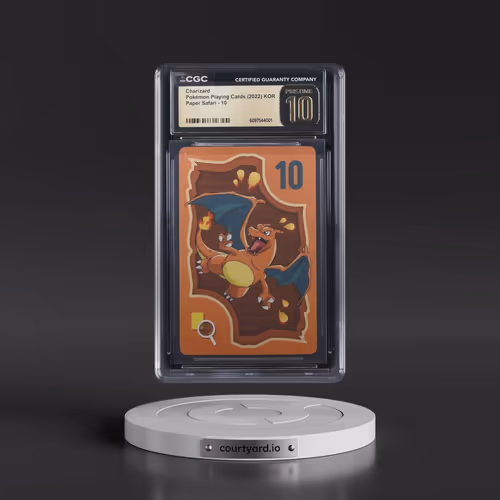 2022 Paper Safari #10 Charizard (CGC 10 PRISTINE)