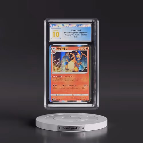 2020 Amazing Volt Tackle #012/100 Charizard - Holo (CGC 10 PRISTINE)