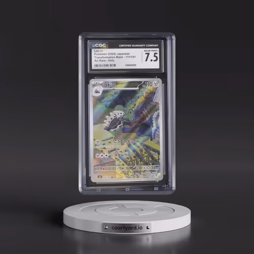 2024 Pokémon SV6-Transformation Mask #111 Lairon - Art Rare (CGC 7.5 NM+)