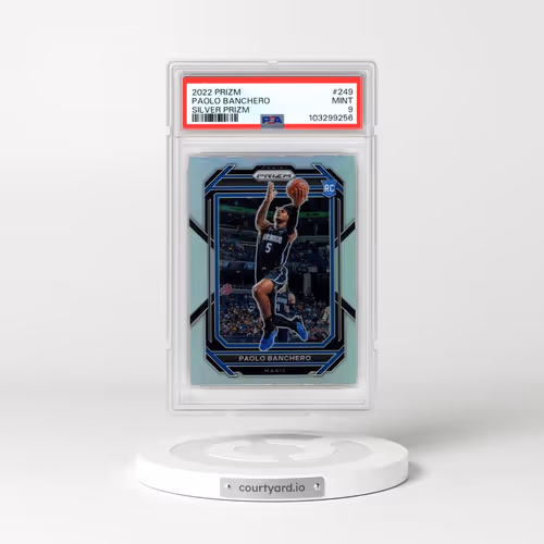 2022 Panini Prizm #249 Paolo Banchero - Silver Prizm (PSA 9 MINT)