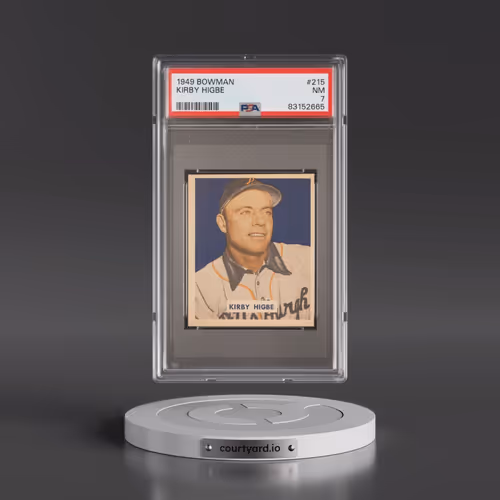 1949 Bowman #215 Kirby Higbe (PSA 7 NM)