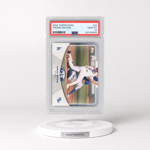 2024 Topps 50/50 Shohei Ohtani #62 Shohei Ohtani (PSA 10 GEM MINT)