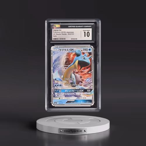 2018 GX Starter Decks #023/131 Lapras GX - Holo (CGC 10 GEM MINT)