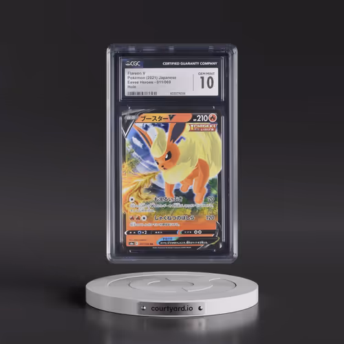 2021 Eevee Heroes #011/069 Flareon V - Holo (CGC 10 GEM MINT)