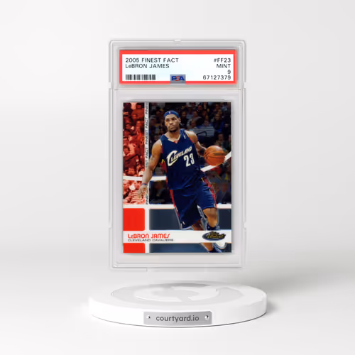 2005 Finest Fact #FF23 LeBron James (PSA 9 MINT)