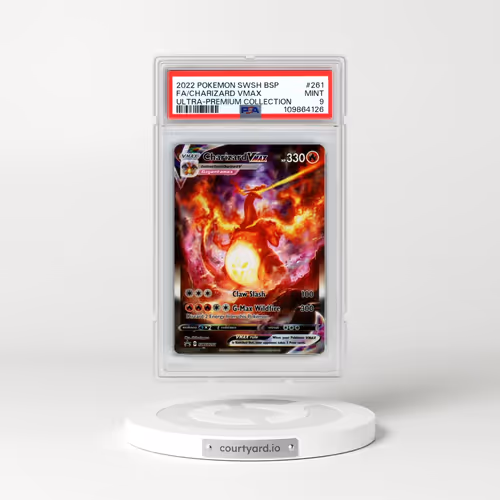 2022 Pokémon Swsh Black Star Promo #261 Charizard Vmax - Full Art Sword & Shield Ultra-Premium Colle