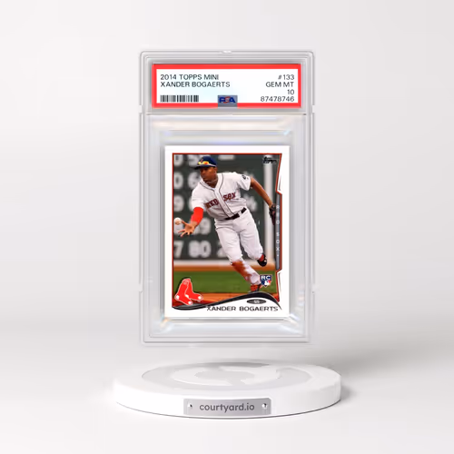 2014 Topps Mini #133 Xander Bogaerts (PSA 10 GEM MINT)