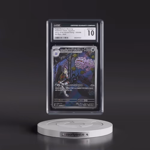 2025 Glory of the Rocket Gang - sv10 #105/098 Team Rocket's Weezing - Art Rare Holo (CGC 10 GEM MINT