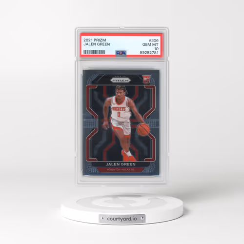 2021 Panini Prizm #306 Jalen Green (PSA 10 GEM MINT)