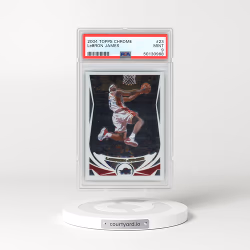 2004 Topps Chrome #23 LeBron James (PSA 9 MINT)
