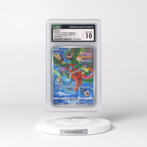2022 VSTAR Universe #185/172 Deoxys - Art Rare (CGC 10 GEM MINT)