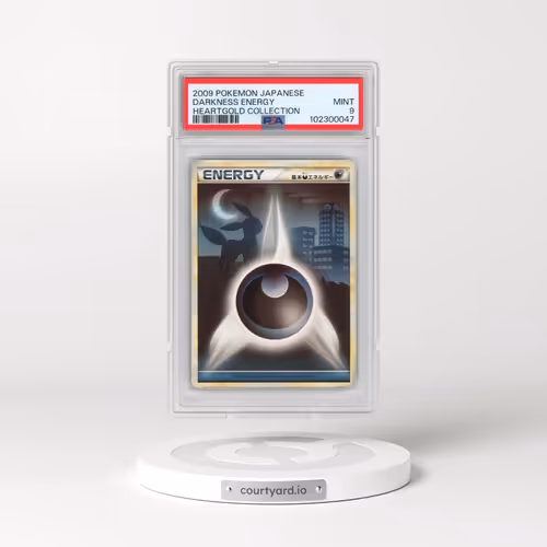 2009 Pokémon Heartgold Collection Darkness Energy (PSA 9 MINT)