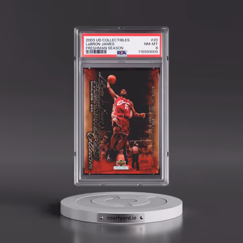 2003 UD Collectibles LeBron James Freshman Season #20 LeBron James (PSA 8 NM-MT)