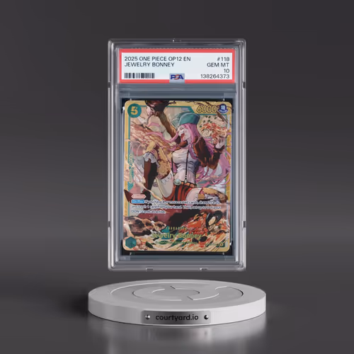 2025 One Piece OP12-Legacy of the Master #118 Jewelry Bonney (PSA 10 GEM MINT)