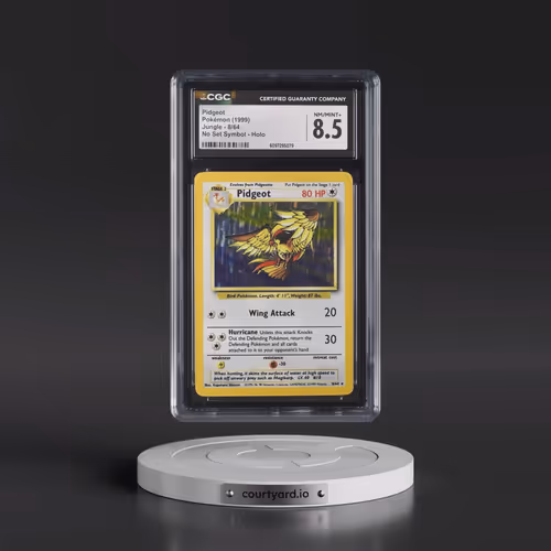 1999 Jungle #8/64 Pidgeot - No Set Symbol Holo (CGC 8.5 NM-MT+)
