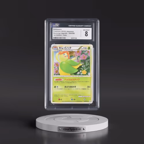 2010 Pokémon Reviving Legends #004 Bellossom - 1st Edition Holo (CGC 8 NM-MT)