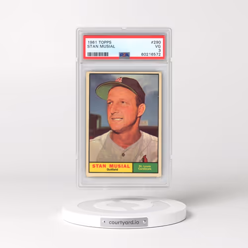 1961 Topps #290 Stan Musial (PSA 3 VG)