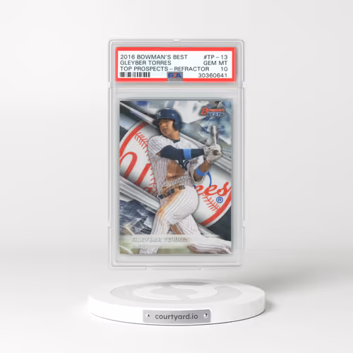 2016 Bowman's Best Top Prospects #TP-13 Gleyber Torres - Refractor (PSA 10 GEM MINT)