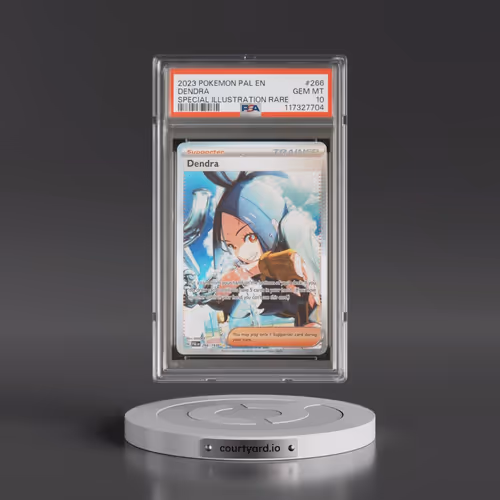 2023 Pokémon Pal EN-Paldea Evolved #266 Dendra - Special Illustration Rare (PSA 10 GEM MINT)