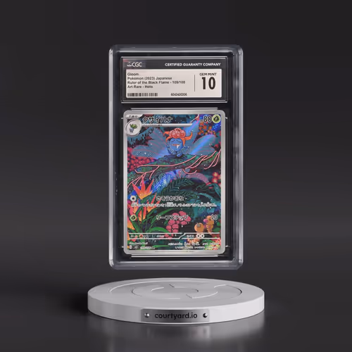 2023 Ruler of the Black Flame #109/108 Gloom - Art Rare Holo (CGC 10 GEM MINT)