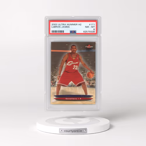 2003 Ultra Hummer H2 #171 LeBron James (PSA 8 NM-MT)