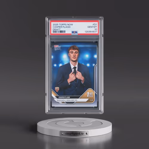 2025 Topps Now Draft #D1 Cooper Flagg (PSA 10 GEM MINT)