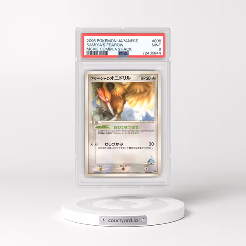 2006 Pokémon Movie Commemoration VS Pack #009 Samiya's Fearow (PSA 9 MINT)