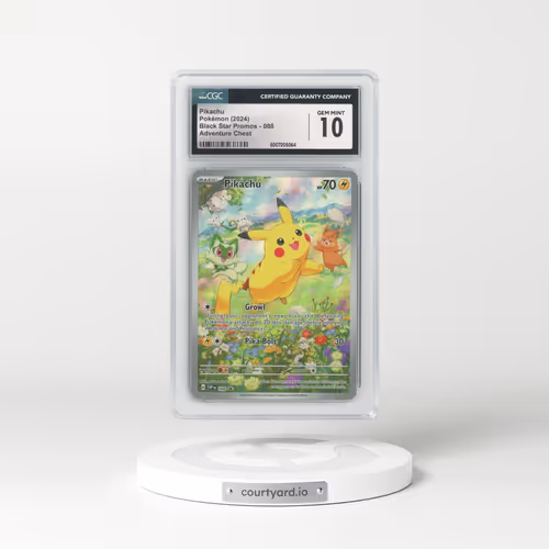 2023 Black Star Promos - Scarlet & Violet SVP EN #088 Pikachu - Adventure Chest (CGC 10 GEM MINT)