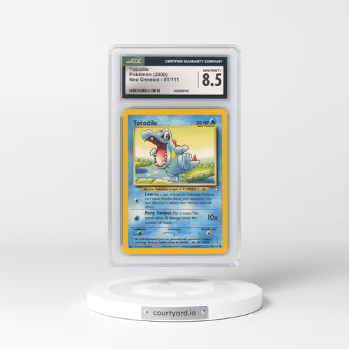 2000 Neo Genesis #81/111 Totodile (CGC 8.5 NM-MT+)