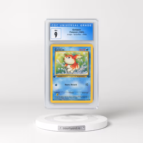 1999 Jungle #53/64 Goldeen - 1st Edition 1st Edition (CGC 9 MINT)