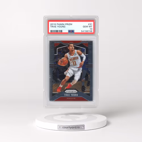 2019 Panini Prizm #31 Trae Young (PSA 10 GEM MINT)