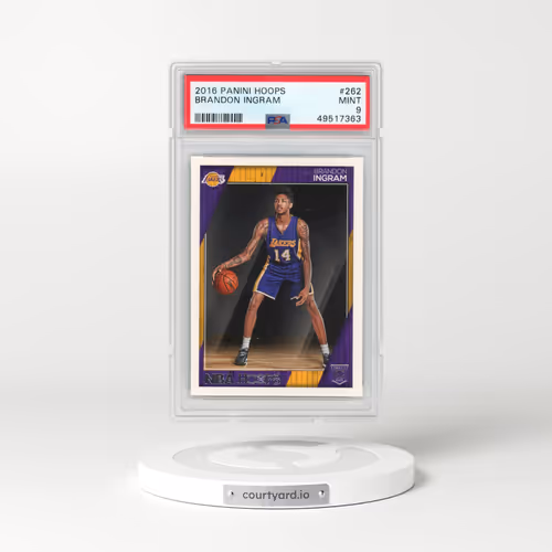 2016 Panini Hoops #262 Brandon Ingram (PSA 9 MINT)