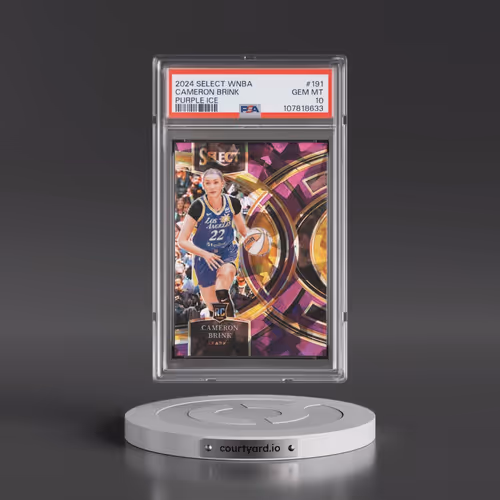 2024 Panini Select WNBA #191 Cameron Brink - Purple Ice (PSA 10 GEM MINT)