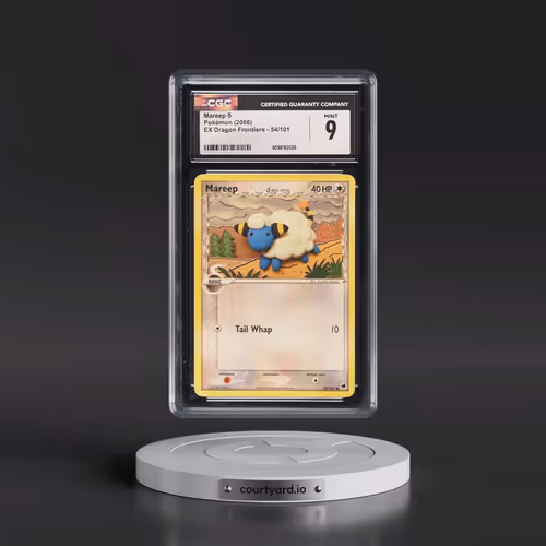2006 EX Dragon Frontiers #54/101 Mareep δ (CGC 9 MINT)