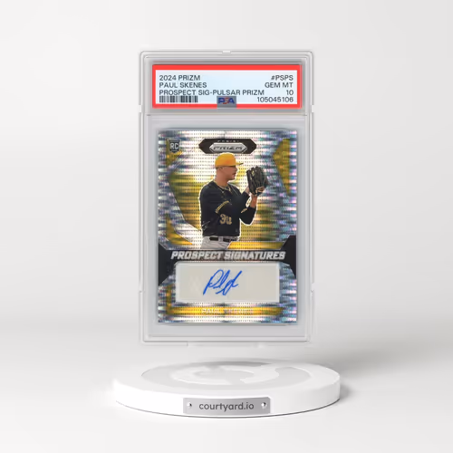 2024 Panini Prizm Prospect Signatures #PSPS Paul Skenes - Pulsar Prizm (PSA 10 GEM MINT)