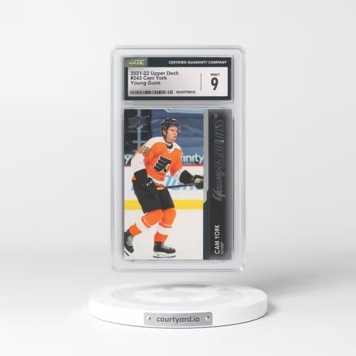 2021-2022 Upper Deck #243 Cam York (CGC 9 MINT)