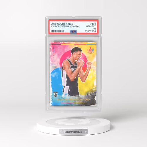 2023 Panini Court Kings #106 Victor Wembanyama (PSA 10 GEM MINT)