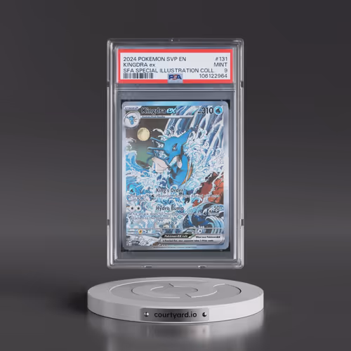 2024 Pokémon Svp EN-SV Black Star Promo #131 Kingdra EX - Holo Shrouded Fable Special Illustration C