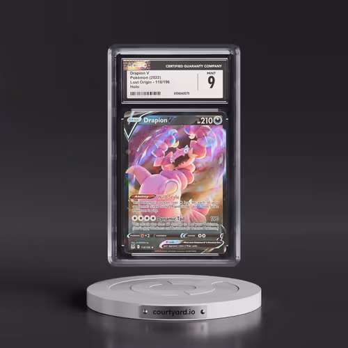 2022 Lost Origin #118/196 Drapion V - Holo (CGC 9 MINT)