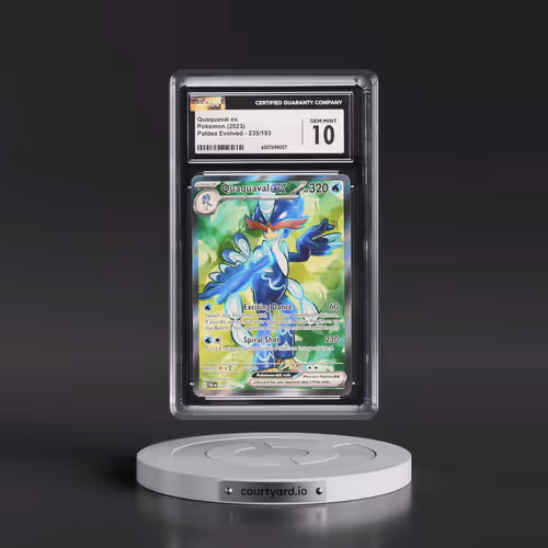 2023 Pokémon Pal EN-Paldea Evolved #235 Quaquaval EX - Holo Ultra Rare (CGC 10 GEM MINT)