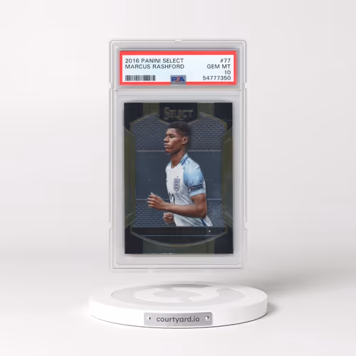 2016 Panini Select #77 Marcus Rashford (PSA 10 GEM MINT)