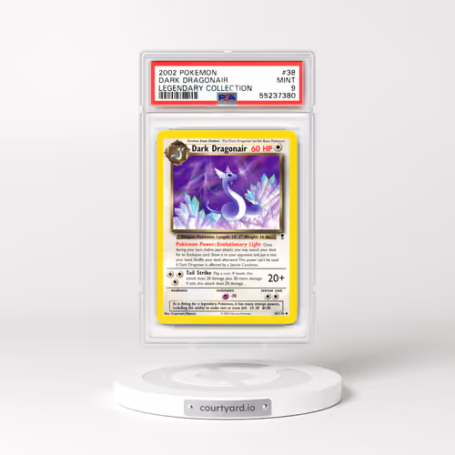 2002 Legendary Collection #38 Dark Dragonair (PSA 9 MINT)